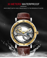 golden bridge skeleton automatic men's 