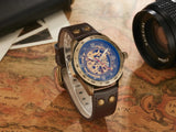 men's waterproof automatic mechanical watch