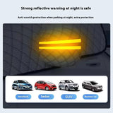 car windshield snow cover