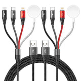 4-in-1 Fast Charging Cable for Apple Devices IllumniWave