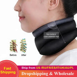 adjustable magnetic cervical neck brace for neck