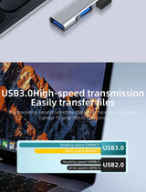 USB-C to USB 3.0 4 port hub