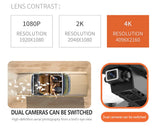 foldable 4K dual camera RC drone 