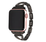 diamond stainless steel Apple Watch strap