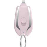 1500mAh wireless keychain power bank