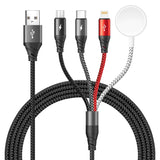4-in-1 Fast Charging Cable for Apple Devices IllumniWave