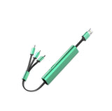 portable telescopic 3-in-1 charging cable