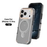 iPhone 17 Pro magnetic case with 360 rotating stand