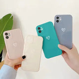 hand painted love phone case