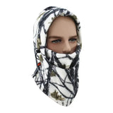 windproof camo fleece