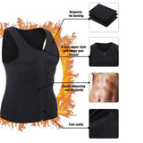 men's neopresne waist trainer vest 