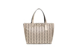 chic PU leather tote bag for women