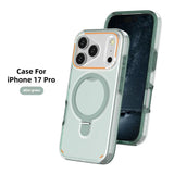 iPhone 17 Pro magnetic case with 360 rotating stand