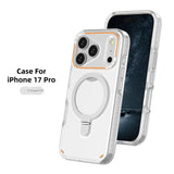 iPhone 17 Pro magnetic case with 360 rotating stand