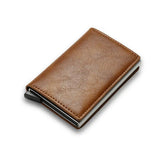 carbon fiber RFID blocking men's wallet