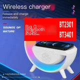 luminous Bluetooth speaker with ambient lights
