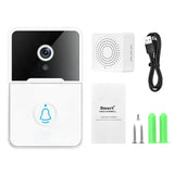 wireless smart WiFi video doorbell