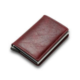 carbon fiber RFID blocking men's wallet