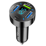 4 port USB car charger for 