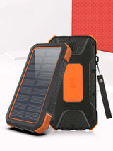solar 20000mAh PD power bank with compass