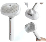 pet hair spray grooming brush 