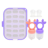 SiliBite Baby Food & Teething Relief Set IllumniWave