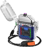 windproof waterproof rechargeable dual 