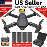 foldable 4K dual camera RC drone 