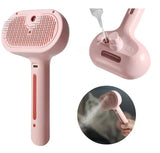 pet hair spray grooming brush 