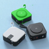 5 in 1 magnetic wireless charger power bank