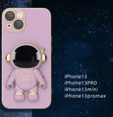 astronaut slim phone case