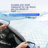 magnetic windshield frost guard 