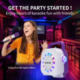 kids karaoke machine with 2 microphones