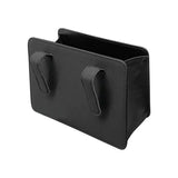 leather car organizer and trash bin