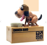 interactive dog coin bank 