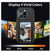 NFC-enabled ink screen iPhone case