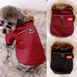 reflective warm dog jacket