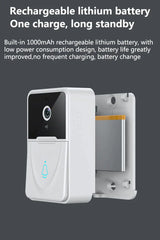 wireless smart WiFi video doorbell