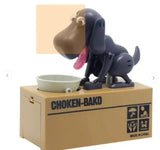 interactive dog coin bank 