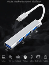 USB-C to USB 3.0 4 port hub