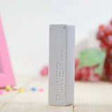 mini portable 2600mAh perfume style power bank