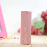 mini portable 2600mAh perfume style power bank