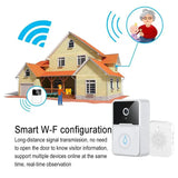 wireless smart WiFi video doorbell
