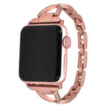 diamond stainless steel Apple Watch strap