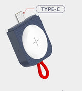 portable USB wireless smartwatch charger