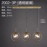 Scandinavian Minimalist Glass Pendant Light IllumniWave