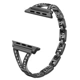 diamond stainless steel watch 
