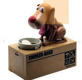 interactive dog coin bank 