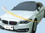 magnetic windshield snow cover