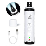 LED electric pet nail grinder for cats and dogs